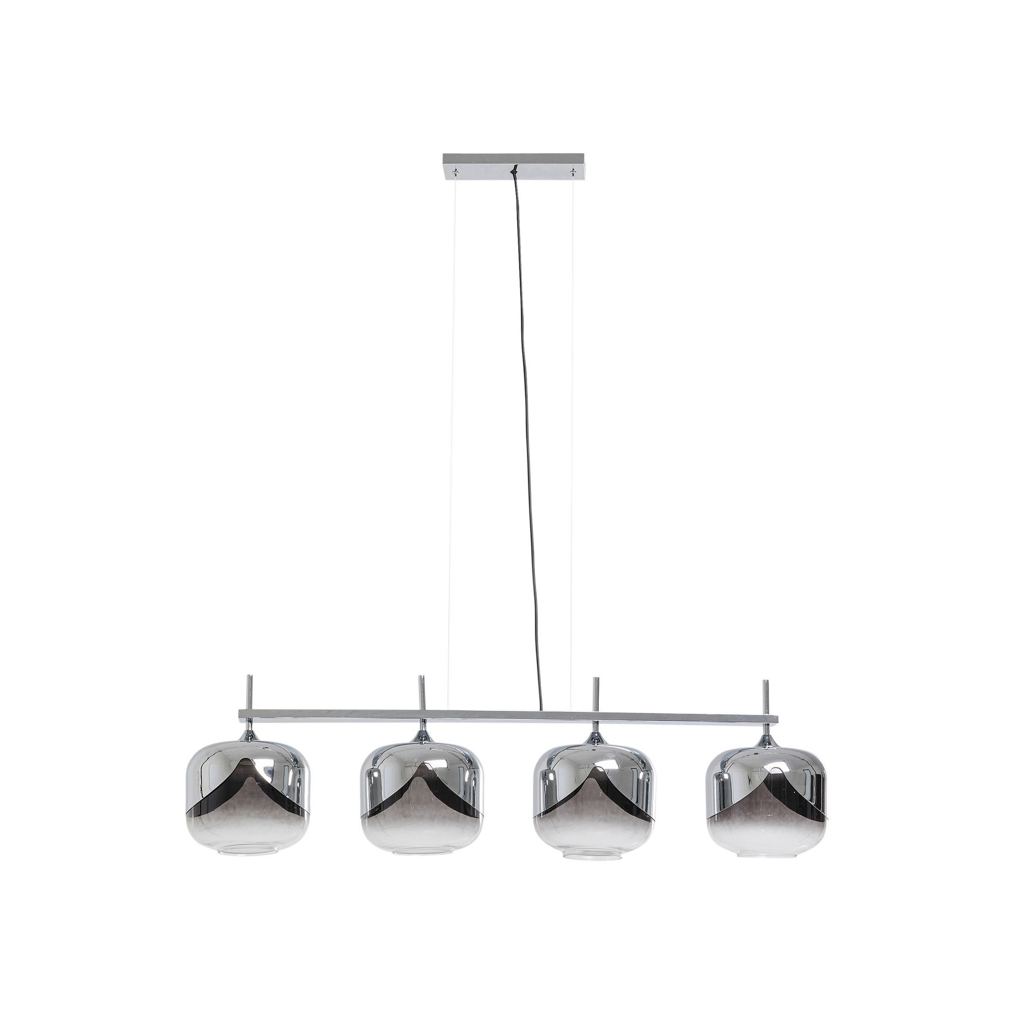 Hanging Lamp  Chrome Goblet Quattro  Ø25cm Kare Design