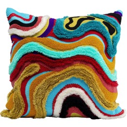 Coussin Waves multi 45x45cm