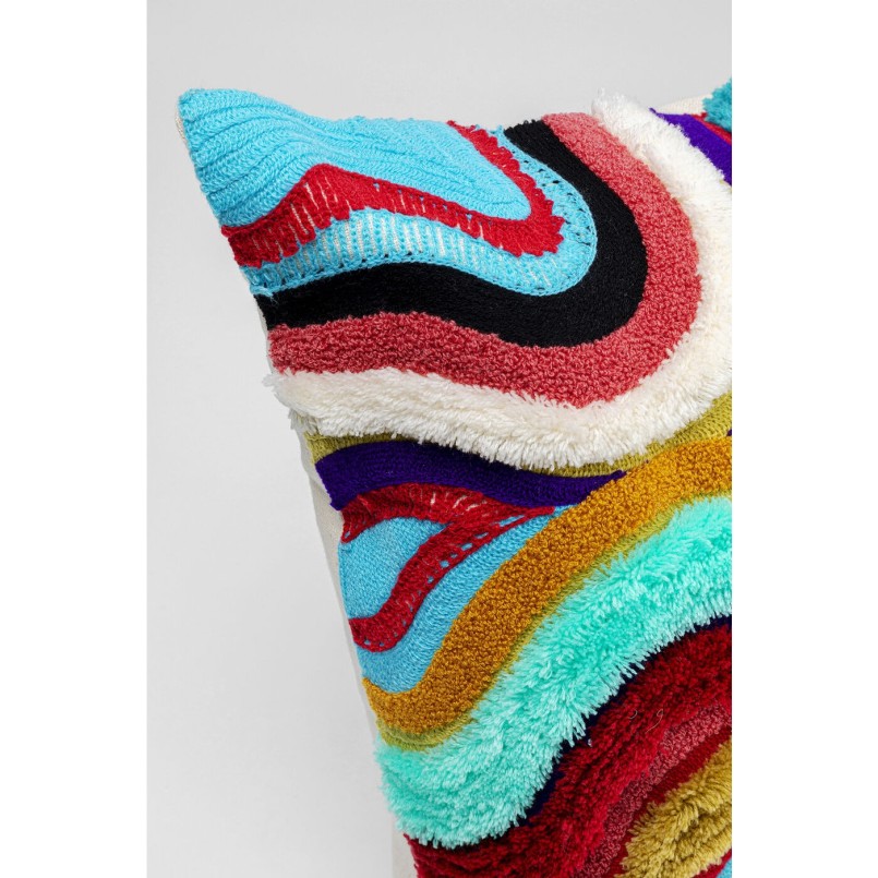 Coussin Waves Multi 45x45cm Kare Design