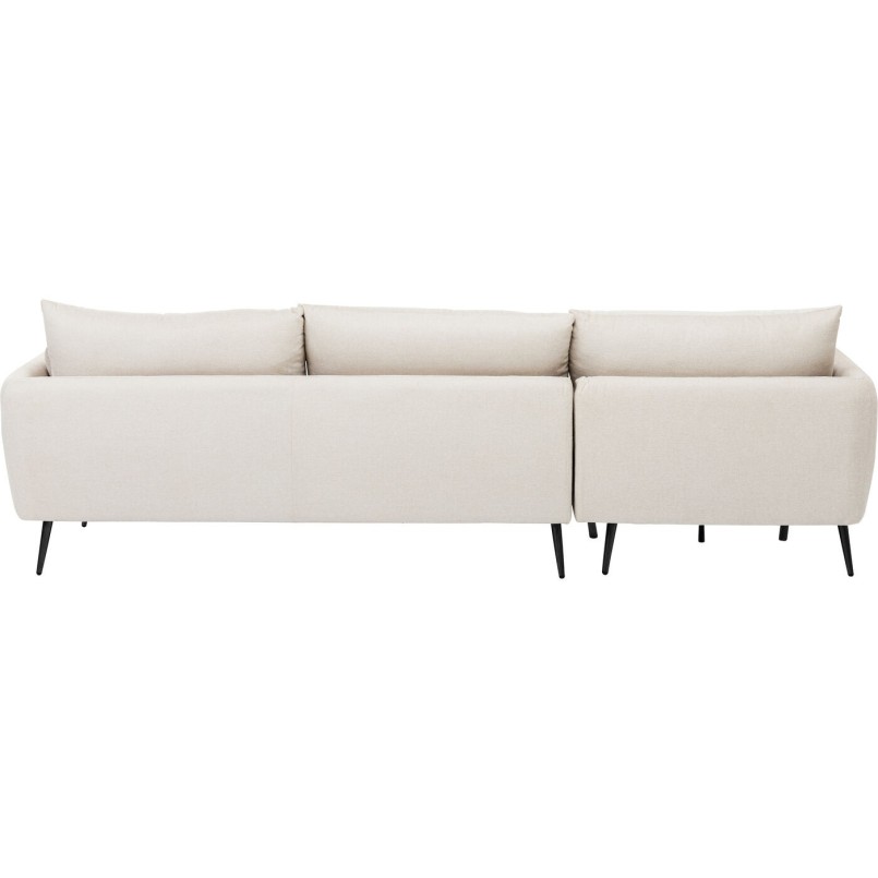 Canapé d angle Amalfi gauche crème 275cm